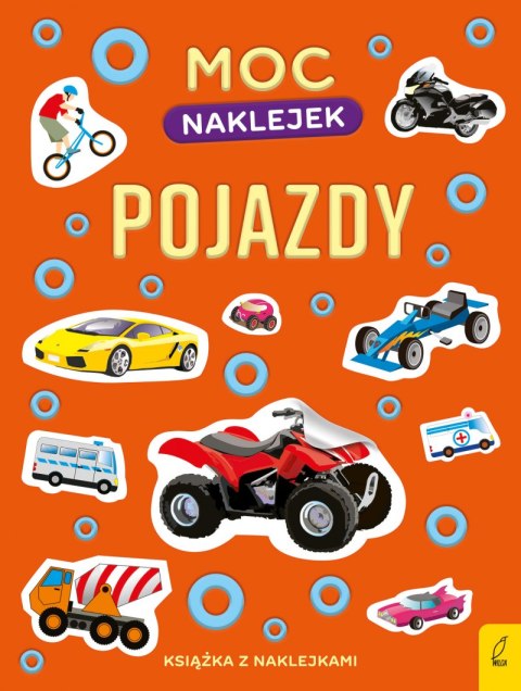 Pojazdy. Moc naklejek