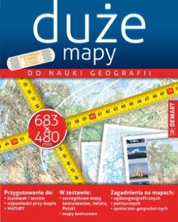 Zestaw map do nauki geografii