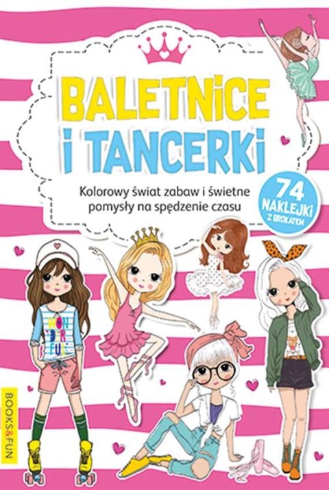 Baletnice i tancerki. Kolorowanka