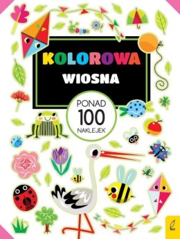 Kolorowa wiosna ponad 100 naklejek