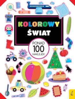 Kolorowy świat ponad 100 naklejek