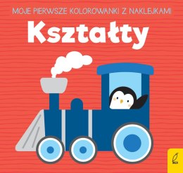 Kształty. Moje pierwsze kolorowanki z naklejkami