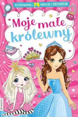 Małe królewny. Kolorowanka