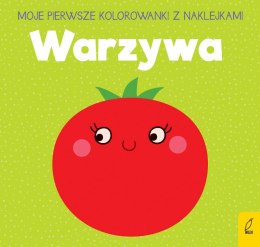 Warzywa. Moje pierwsze kolorowanki z naklejkami