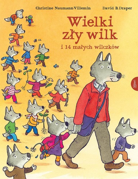 Wielki zły wilk i 14 małych wilczków