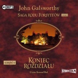 CD MP3 Koniec rozdziału. Część 1. Dziewczyna czeka. Saga rodu Forsyte'ów. Tom 7