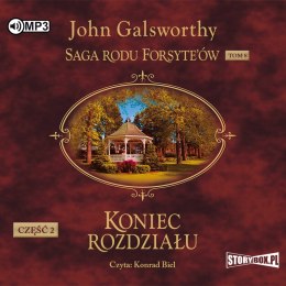 CD MP3 Koniec rozdziału. Część 2. Kwiat na pustyni. Saga rodu Forsyte'ów. Tom 8