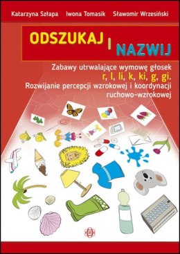 Odszukaj i nazwij - r, l, li, k, ki, g, gi. Rozwijanie percepcji wzrokowej i koordynacji ruchowo wzrokowej