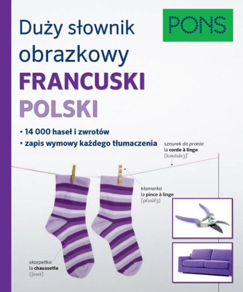 Duży słownik obrazkowy PONS Francuski