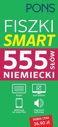 Fiszki Smart PONS niemiecki 555 słów na co dzień