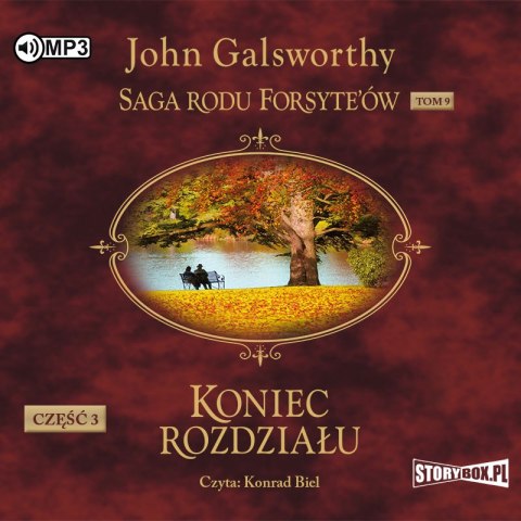 CD MP3 Koniec rozdziału. Część 3. Za rzeką. Saga rodu Forsyte'ów. Tom 9