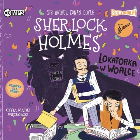 CD MP3 Lokatorka w woalce. Klasyka dla dzieci. Sherlock Holmes. Tom 9