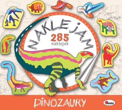 Dinozaury. Naklejam 285