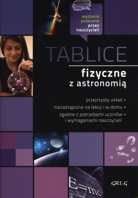 Tablice fizyczne z astronomią