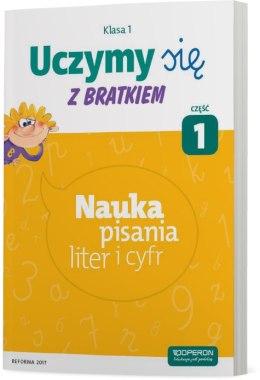 Uczymy się z Bratkiem Klasa 1 Nauka pisania liter i cyfr część 1