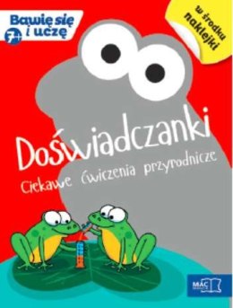 Doświadczanki ciekawe ćwiczenia przyrodnicze bawię się i uczę