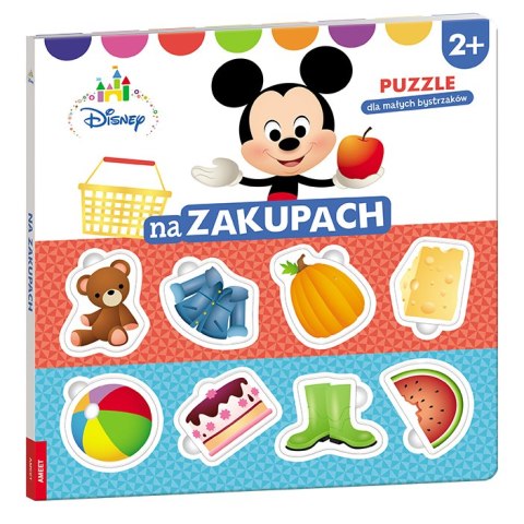 Disney maluch na zakupach puzzle dla małych bystrzaków