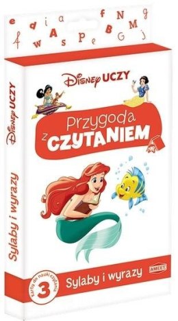 Disney uczy księżniczka przygoda z czytaniem sylaby i wyrazy