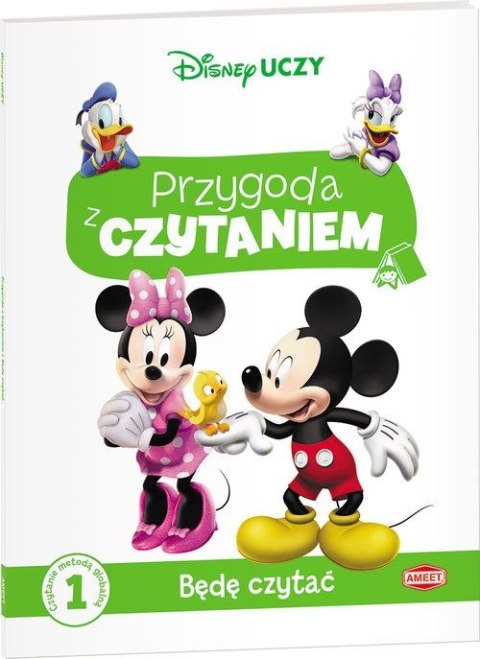 Disney uczy miki przygoda z czytaniem będę czytać