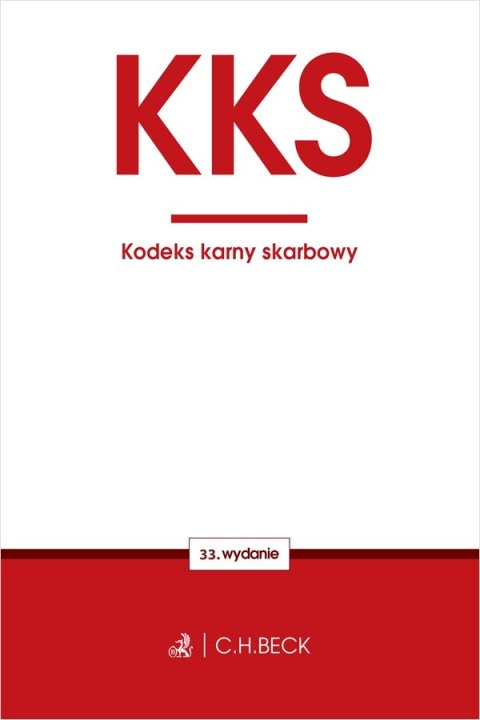 Kodeks karny skarbowy wyd. 33