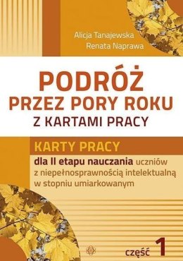 Podróż przez pory roku z kartami pracy część 1