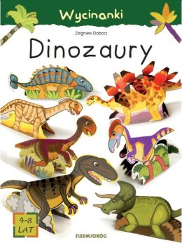 Dinozaury. Wycinanki