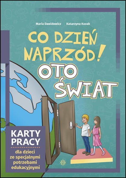 Co dzień naprzód oto świat karty pracy dla dzieci ze specjalnymi potrzebami edukacyjnymi