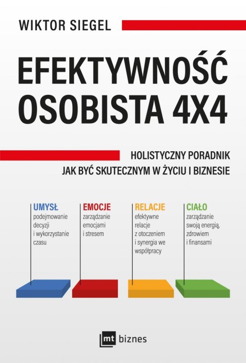 Efektywność osobista 4x4. Holistyczny poradnik jak być skutecznym w życiu i biznesie