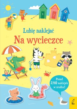 Na wycieczce. Lubię naklejać