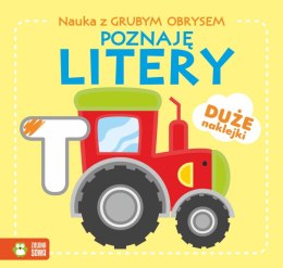 Poznaję litery. Nauka z grubym obrysem