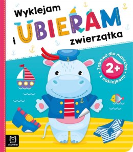 Wyklejam i ubieram zwierzątka. Zabawa z naklejkami