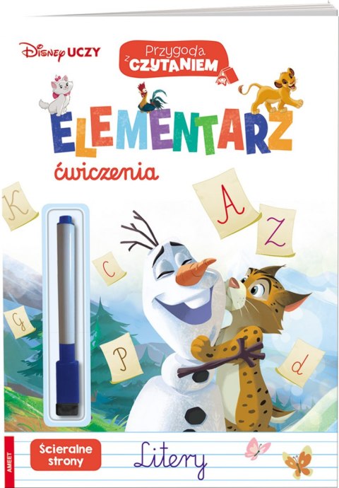 Disney uczy Elementarz ćwiczenia Litery USL-9301