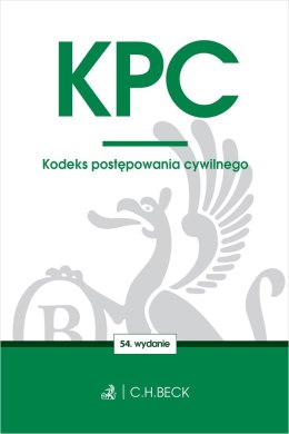 KPC. Kodeks postępowania cywilnego wyd. 54