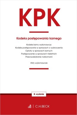 Kodeks postępowania karnego oraz ustawy towarzyszące wyd. 8