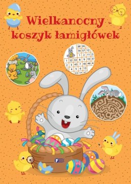 Wielkanocny koszyk łamigłówek.