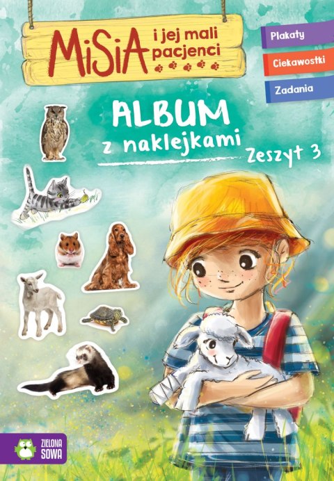 Album z naklejkami misia i jej mali pacjenci zeszyt 3