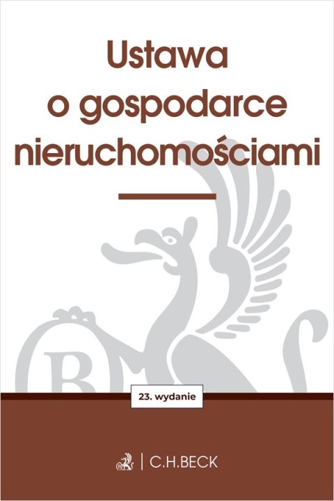 Ustawa o gospodarce nieruchomościami wyd. 2022