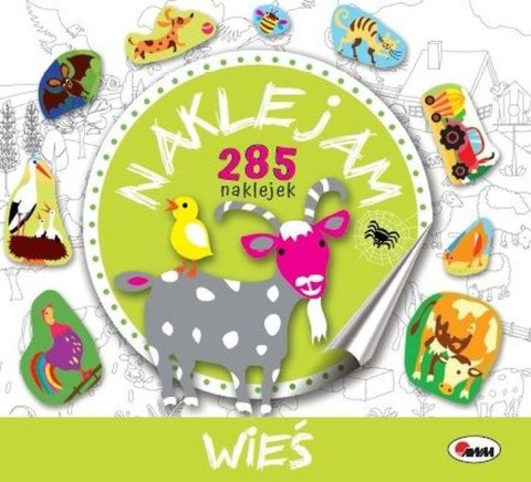 Wieś naklejam 285 naklejek