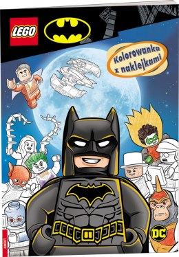 Lego Batman Kolorowanka z naklejkami NA-6450