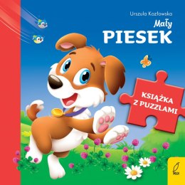 Mały piesek. Książka z puzzlami