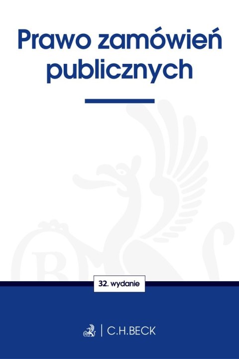 Prawo zamówień publicznych wyd. 32