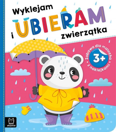 Wyklejam i ubieram zwierzątka. Zabawa z naklejkami