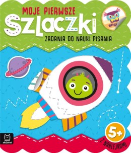 Moje pierwsze szlaczki. Zadania do nauki pisania 5+