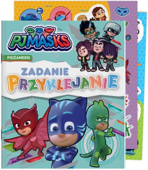 Pidżamersi. Zadanie Przyklejanie PJ Masks