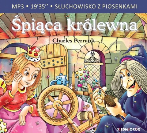 CD MP3 Śpiąca królewna. Słuchowisko z piosenkami