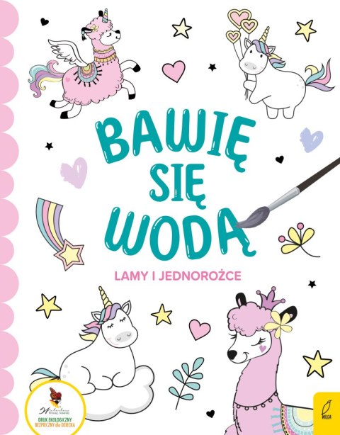 Lamy i jednorożce. Bawię się wodą