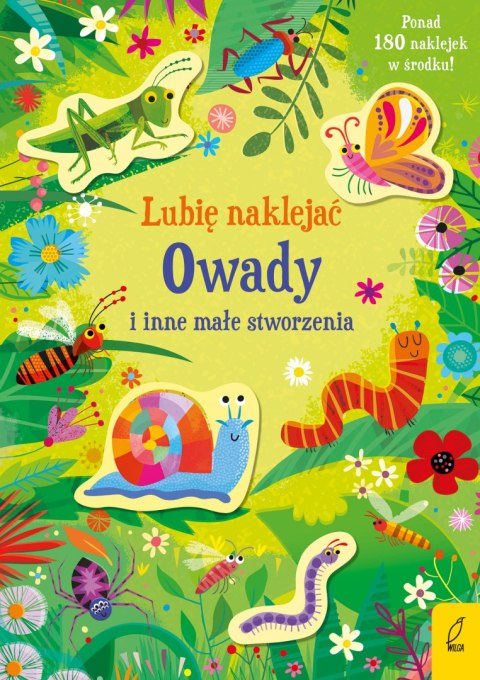 Owady i inne małe stworzenia. Lubię naklejać