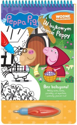 W bajkowym świecie Peppy. Wodne kolorowanie. Peppa Pig