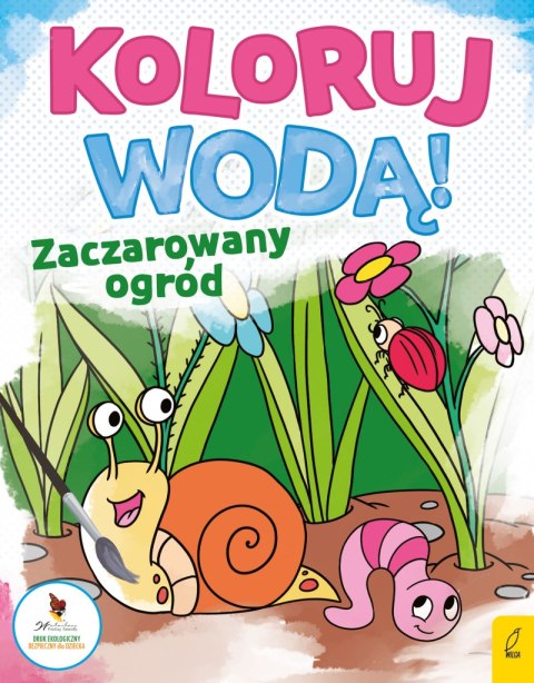 Zaczarowany ogród. Koloruj wodą