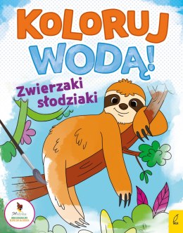 Zwierzaki słodziaki. Koloruj wodą